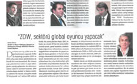 ZOW, sektörü global oyuncu yapacak