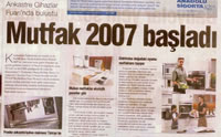 Mutfak 2007 başladı