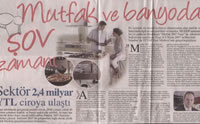 Hürriyet Gazetesi - Mutfak ve banyoda şov zamanı