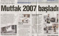 Milliyet Emlak - Mutfak 2007 başladı